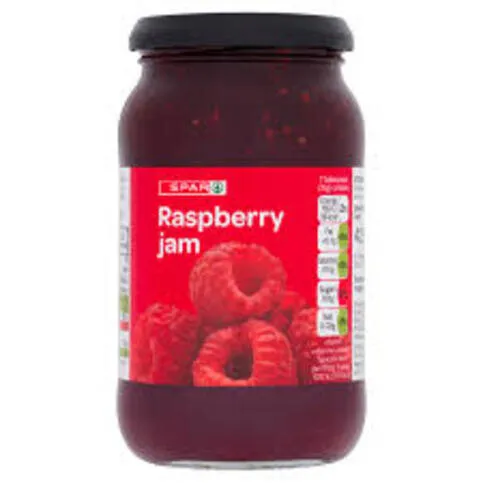 SPAR raspberry jam 420g