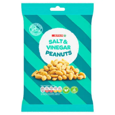 Spar salt and vinegar peanuts 200g
