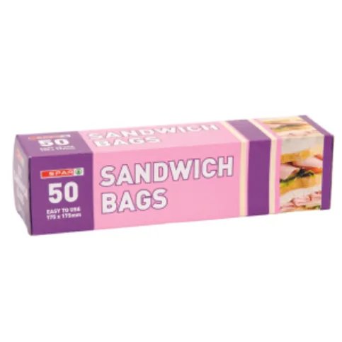 Spar Sandwich Bags 50 Pack