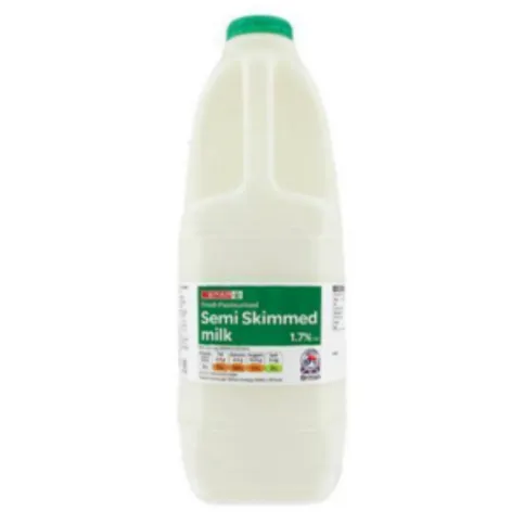 Spar Semi Skimmed 1L