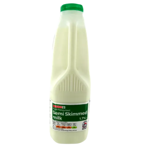Spar Semi Skimmed Milk 1L
