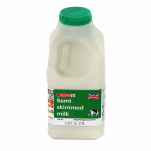 Spar Semi Skimmed Milk 568ml