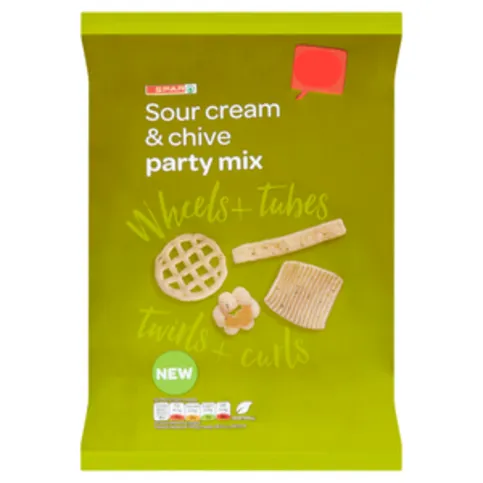 Spar Sour Cream & Chive Party Mix 90g
