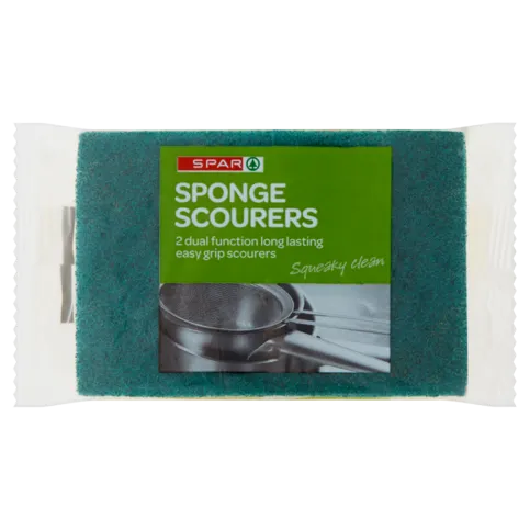 SPAR Sponge Scourers 2 pack