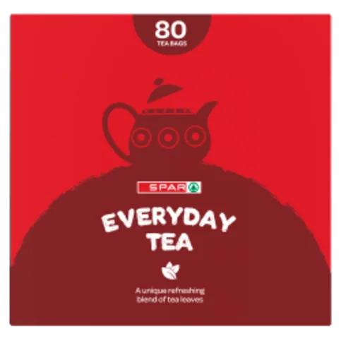 SPAR TEA BAGS 80S
