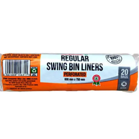 Spar tie swingbin liners 20pk