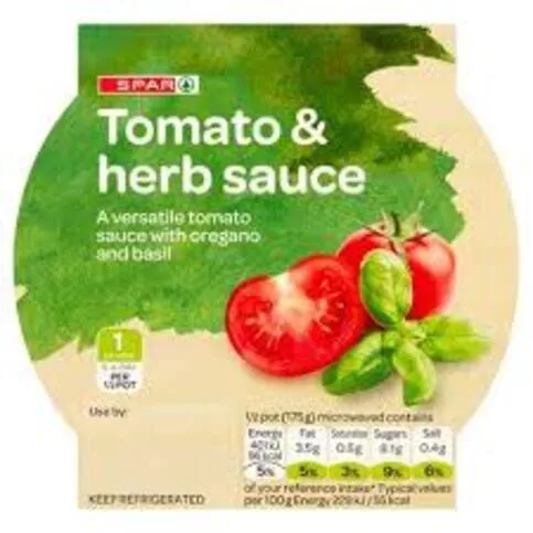 Spar Tomato & Herb Pasta Sauce 300g