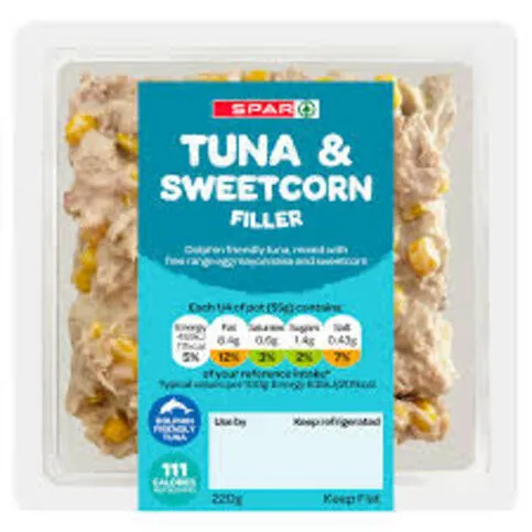 SPAR tuna and sweetcorn filler 220g