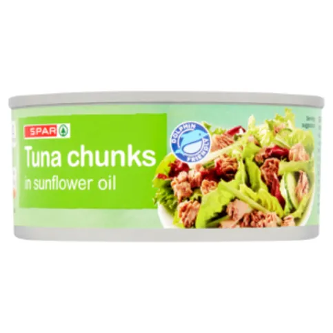 Spar Tuna Chunks Oil 185g
