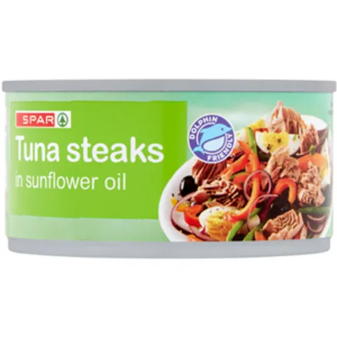 Spar Tuna Steak In Sunflower Oil 110g