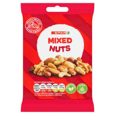 Spar BIG pack unsalted nut mix 175g