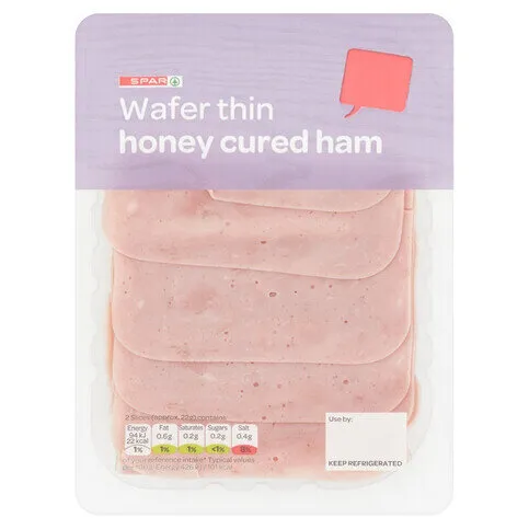 SPAR Wafer Thin Honey Cured Ham 100g