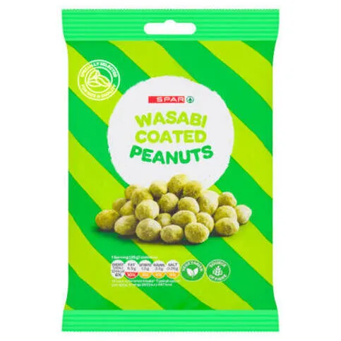 Spar wasabi coat peanuts 200g