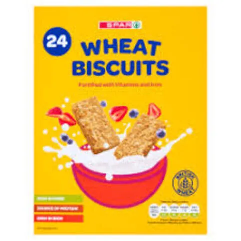 Spar wheat biscuit cereal 432g