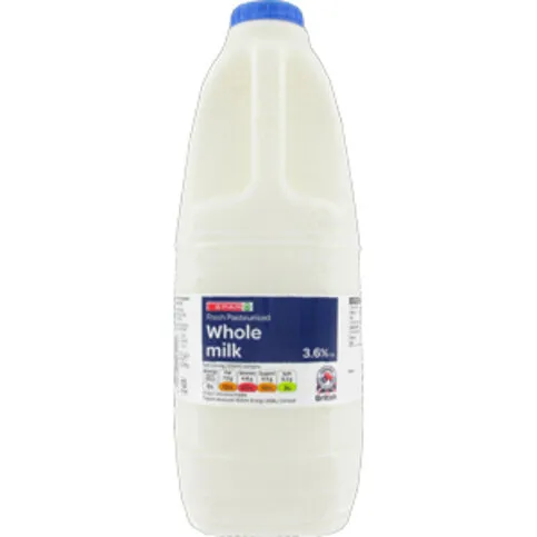 Spar Whole Milk 2L