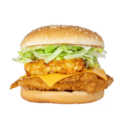 Spicy Chicken Fillet Tower Burger