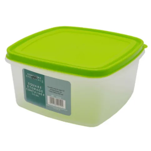 Homeware Essentials Square Storage Container 2.6L