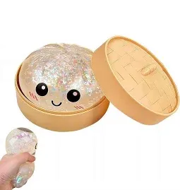 squeezy dumplings small glitter