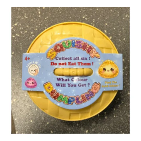 Squishy Dumpling Toy Cute Glitter