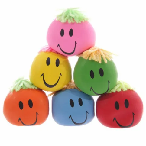 Squishy Smiley Face (1piece, Random Colour)