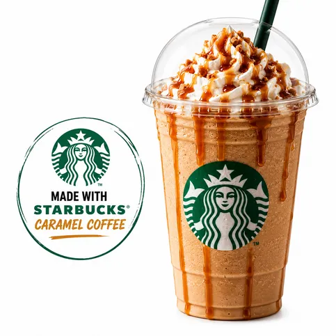 Starbucks Caramel Iced Frappe 