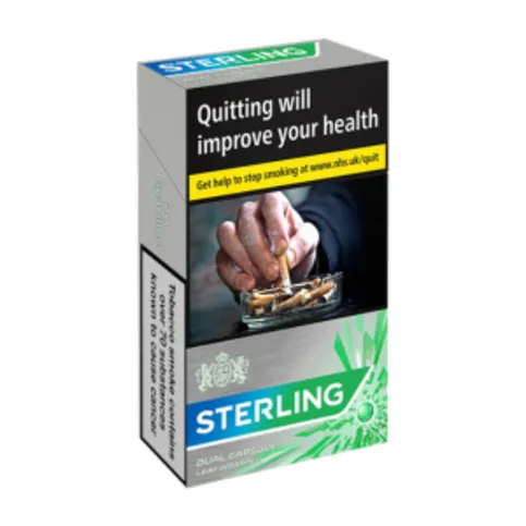 Sterling Dual Capsule Leaf Wrapped 20s