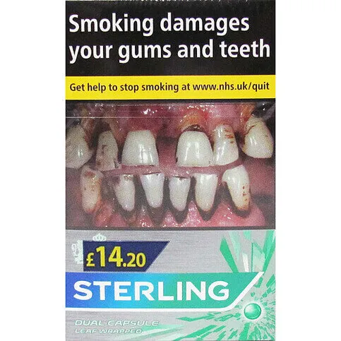 STERLING DUAL CAPSULE LEAF WRAPPED CIGARILLO 20S PM£15.05