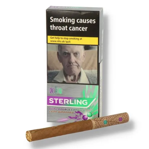 Sterling Dual Double Capsule Leaf Wrapped 10 Pack