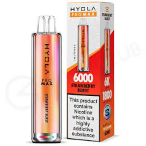 Hyola Pro Max 8000 Prefilled Pod Kit Strawberry Burst 20mg