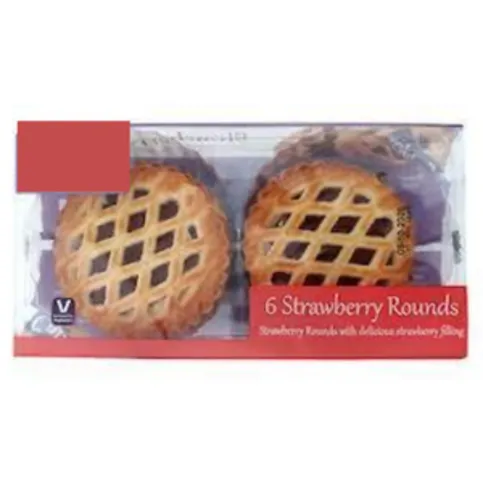 Strawberry Rounds 6 Pack