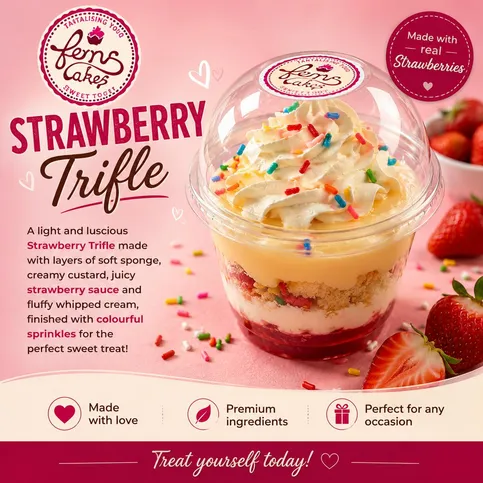 Strawberry Trifle 