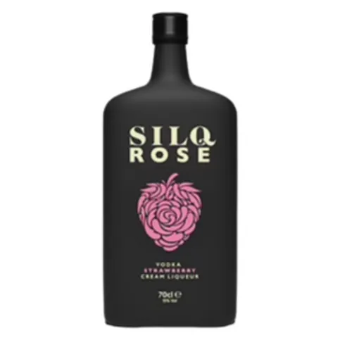 Silq Rose Strawberry Vodka Cream Liqueur 70cl