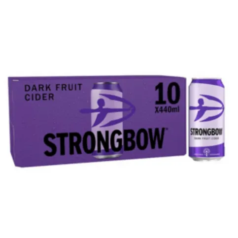 Strongbow Dark Fruit Cider 10 x 440ml Cans