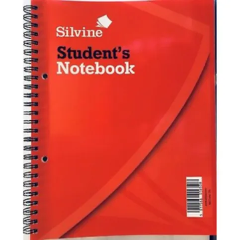 Studentnotebook Ref138 9" x 7"