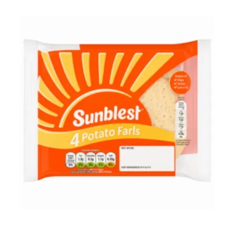 Sunblest Potato Farls 4 Pack