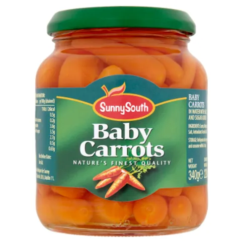 Sunny South Baby Carrots 340g