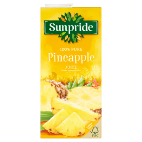 Sunpride 100% Pure Pineapple Juice from Concentrate 1L
