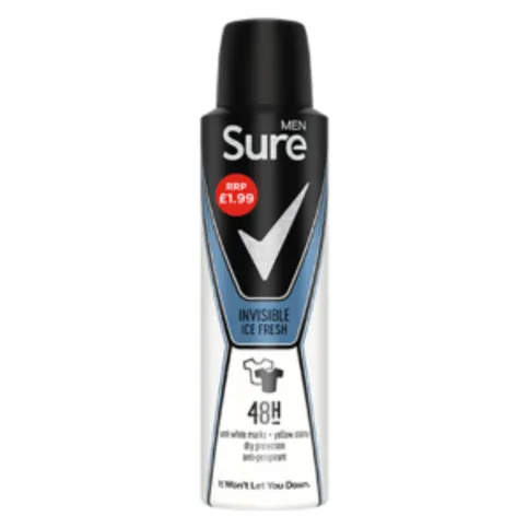 Sure Men Invisible Ice Fresh 150ml