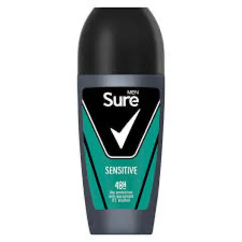 Sure men sensitive anti perspirant roll 50ml