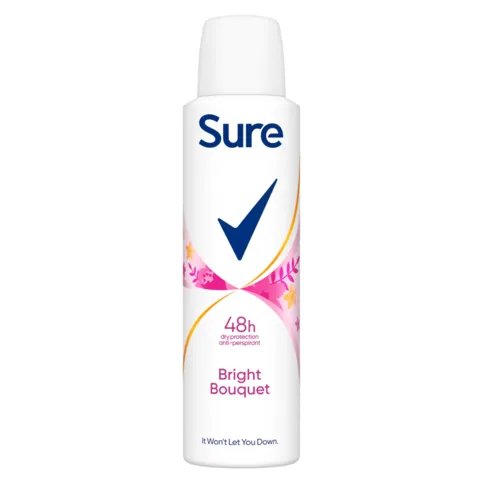 Sure Women Bright Bouquet Anti-perspirant Deodorant Aerosol 150ml