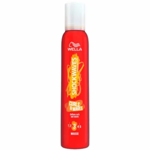 Wella Shockwaves Curls and Waves Mousse 200ml
