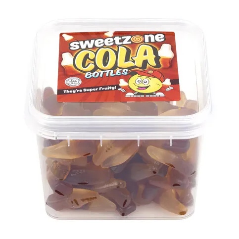 SWEETZONE COLA BOTTLES 170G
