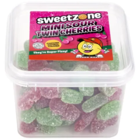 Sweetzone Mini Sour Twin Cherries 170g