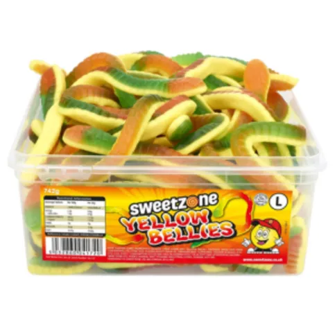 Sweetzone Yellow Bellies 800g Tub