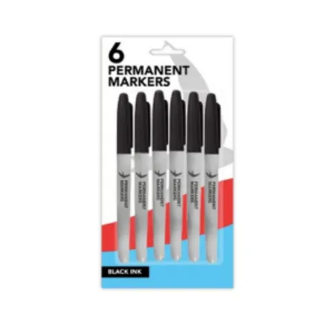 Swift Permanent Markers 6 Pack
