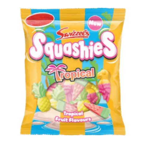 Swizzels Squashies Tropical Fruit 100g