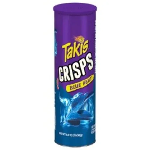 TAKIS CRISPS BLUE HEAT 155.92G USA