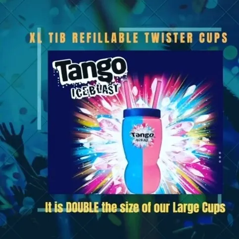 Tango ice blast Twister Cup Cherry flavour
