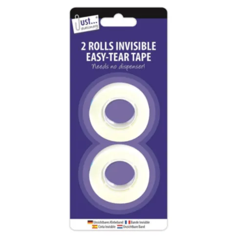 Invisible Easy Tear Tape 2 18mm x 33m