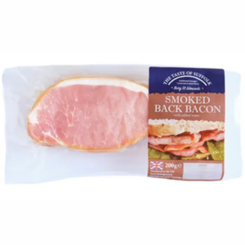 Taste Of Suffolk Smoked Back Bacon 200g